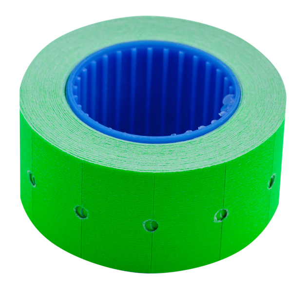 Ценник Buromax 22*12мм (500шт/6м) прямоугольный внешняя намотка зеленый (BM.282101-04) - Фото 1 Ценник Buromax 22*12мм (500шт/6м) прямоугольный внешняя намотка зеленый (BM.282101-04) - изображение 1