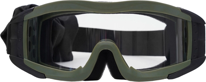 Балістична захисна маска KHS Tactical optics 25902B Оливкова - зображення 1