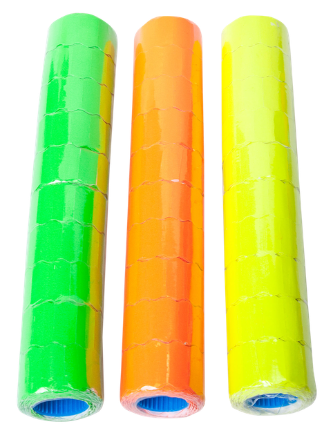Ценник Buromax 26*12мм (500шт/6м) фигурный внешняя намотка желтый (BM.282202-08) - изображение 2