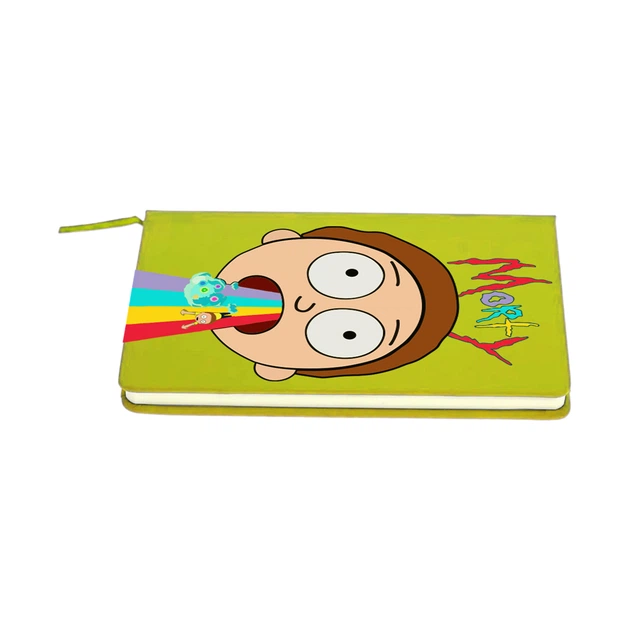 Блокнот А5 Рик Санчез и Морты Смит Рик и Морты (Rick and Morty) Салатовый (92288-2946-LM) - Фото 4 Блокнот А5 Рик Санчез и Морты Смит Рик и Морты (Rick and Morty) Салатовый (92288-2946-LM) - изображение 4