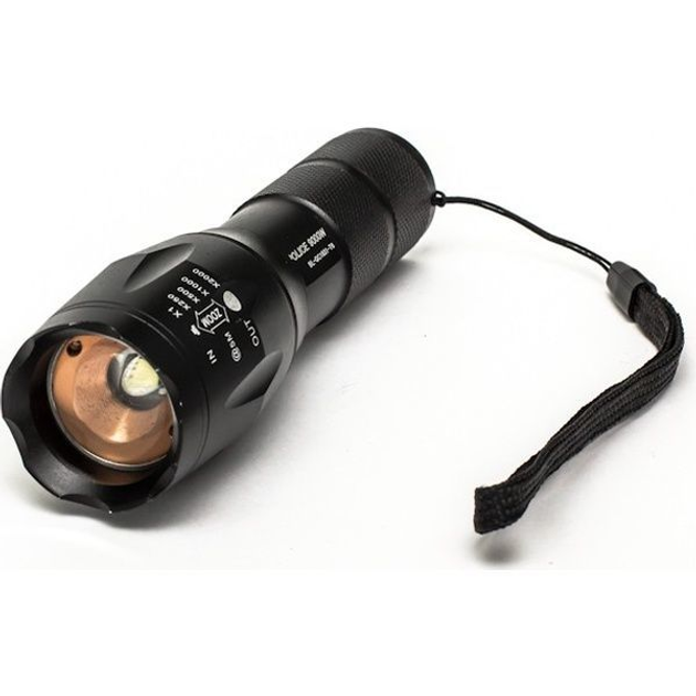 Тактический подствольный фонарь Lumen POLICE BL-8831 T6 150000W Чёрный - изображение 1
