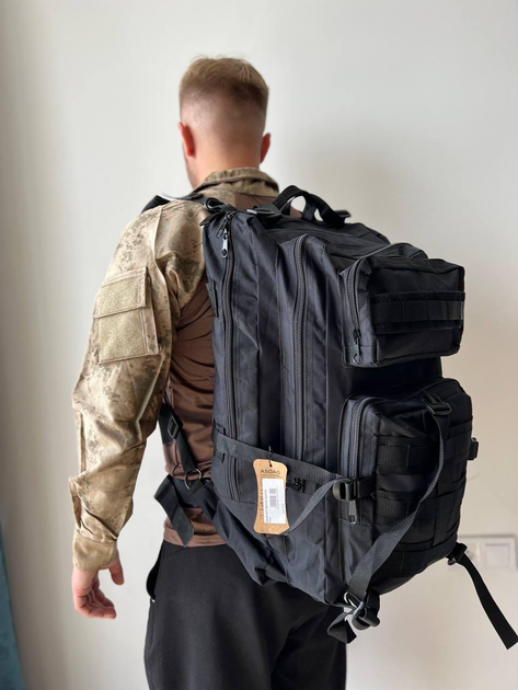 Рюкзак тактичний Туреччина 60 літрів рюкзак військовий беж рюкзак камуфляж - зображення 2
