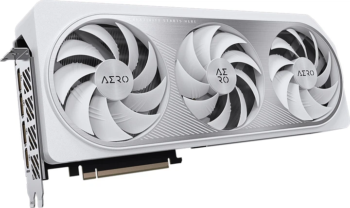 Gigabyte PCI-Ex GeForce RTX 4070 Ti Aero OC 12GB GDDR6X (192bit) (2640/21000) (HDMI, 3 x DisplayPort) (GV-N407TAERO OC-12GD) - obraz 4