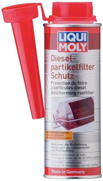 Присадка Liqui Moly Diesel Partikelfilter Schutz для защиты DPF фильтра 250  мл (5148)