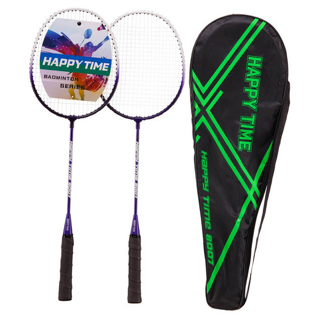 Набор для бадминтона в чехле Happy Time 8007 FDSO Черно-зеленый ...