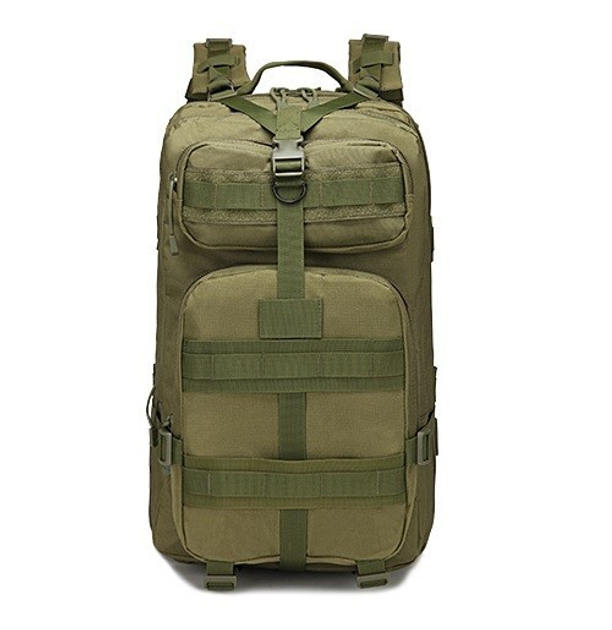 Рюкзак военный тактический штурмовой Molle Assault A12 25 л, олива - изображение 2