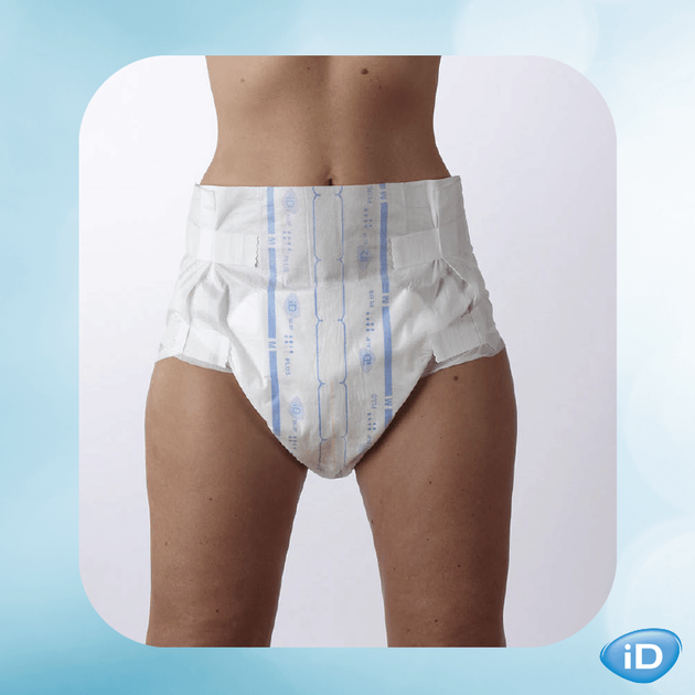 Подгузники для взрослых Diapers for adults iD Slip Plus L 30 (5411416048190) - изображение 6