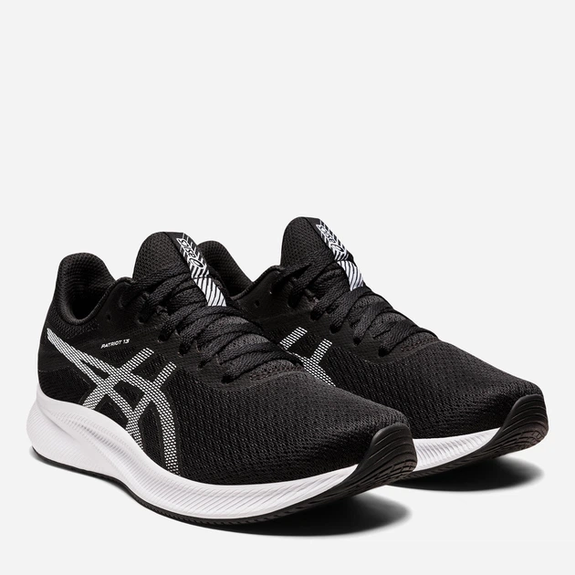Buty do biegania damskie ASICS Patriot 13 1012B312-001 38 (7US) 24 cm Czarny/Biały (4550455576064) - obraz 3