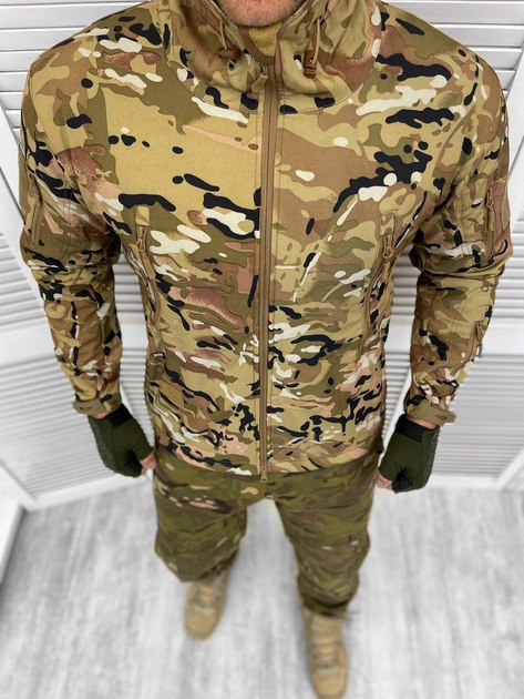 Тактическая теплая зимняя военная куртка Silver Knight, Камуфляж: Мультикам, Размер: S - изображение 1