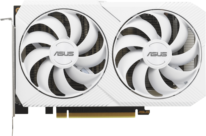 Видеокарта Asus PCI-Ex GeForce RTX 3060 Dual White 8GB GDDR6 (128bit) (1807/15000) (1 x HDMI, 3 x DisplayPort) (DUAL-RTX3060-8G-WHITE) - изображение 1