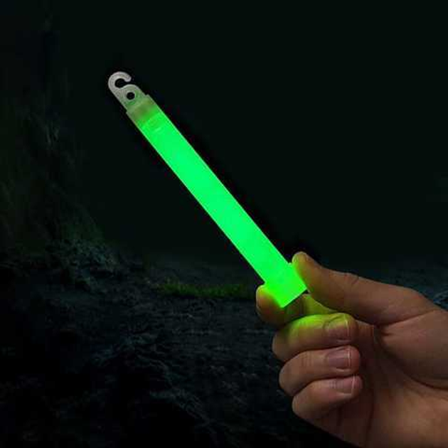 Хімічне джерело світла BaseCamp GlowSticks, Green (BCP 60413) - зображення 1