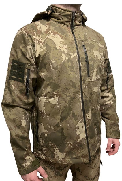 Куртка Softshell (камуфляж) Flas Tactical XXL(52) 1110096 - зображення 1