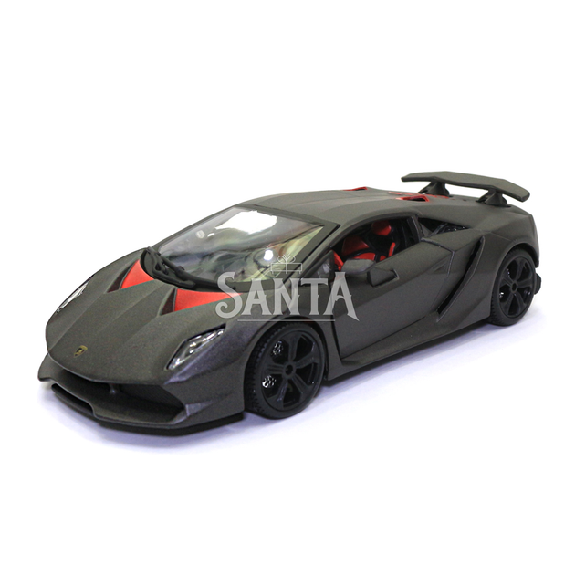 Машинка металлическая Lamborghini Sesto Elemento «Bburago» Ламборгини серый металлик 9*19*4 см (18-21061) - Фото 2 Машинка металлическая Lamborghini Sesto Elemento «Bburago» Ламборгини серый металлик 9*19*4 см (18-21061) - изображение 2