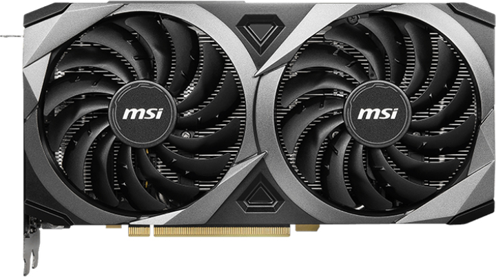 Видеокарта MSI PCI-Ex GeForce RTX 3060 Ventus 2X 8G OC 8GB GDDR6 (128bit) (1695/14000) (HDMI, 3 x DisplayPort) (RTX 3060 VENTUS 2X 8G OC) - изображение 1
