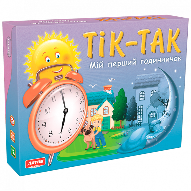 Детская развивающая игра Artos Games Тик-Так 15 карточек на украинском языке Разноцветный (0819-RT) - Фото 1 Детская развивающая игра Artos Games Тик-Так 15 карточек на украинском языке Разноцветный (0819-RT) - изображение 1