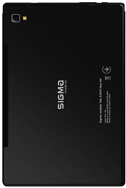 Планшет Sigma mobile Tab A1010 Neo LTE 4/64GB Black (4827798766415