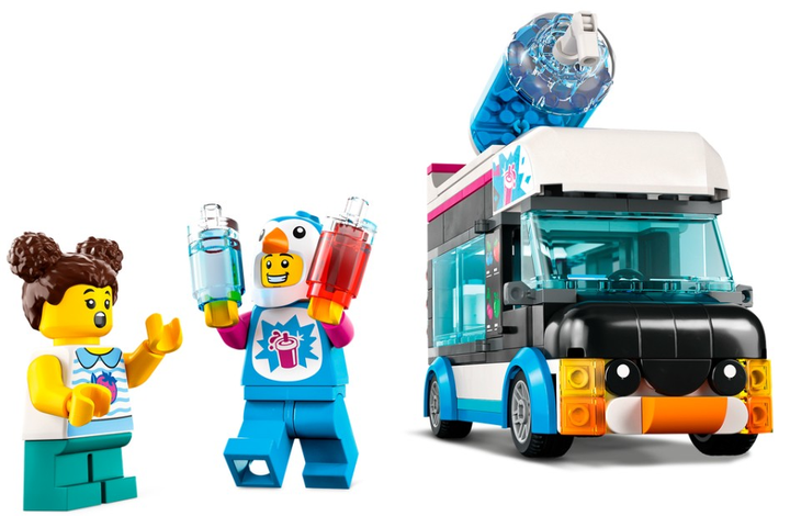 Конструктор LEGO City Веселий фургон пінгвіна 194 детали