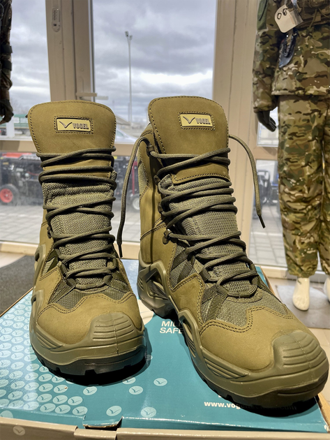 Зимові військові берці Vogel Хакі. Турецьке водонепроникне взуття. 41 - зображення 2