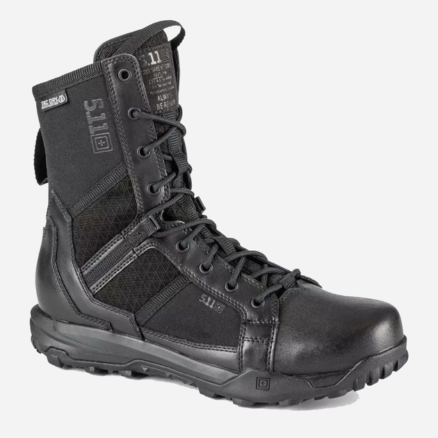 Чоловічі тактичні берці з мембраною 5.11 Tactical 5.11 A/T 8 Sz Wp 12444-019 42 (US8.5) 27 см Black (888579456165/2000980581948) - зображення 2