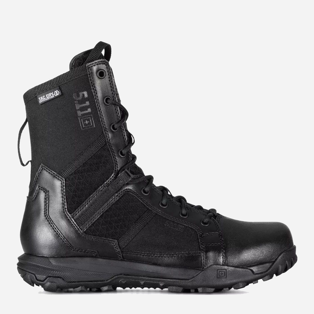 Мужские тактические берцы с мембраной 5.11 Tactical 5.11 A/T 8 Sz Wp 12444-019 46 (US12) 30.5 см Black (888579456226/2000980581887) - изображение 1