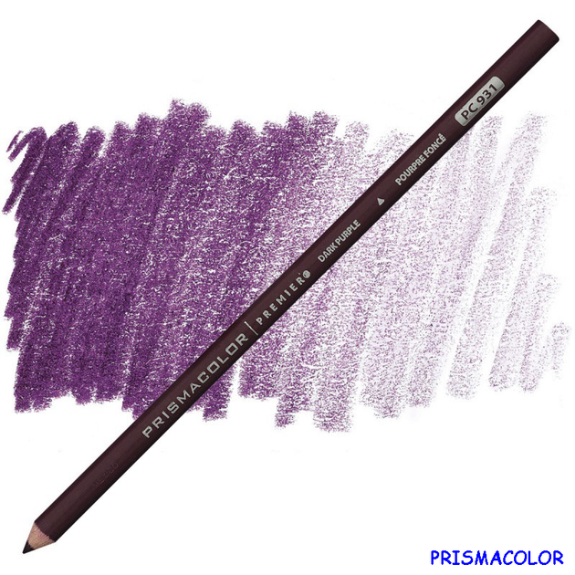 М'який олівець Prismacolor Premier Dark Purple N 931 - Фото 1 М'який олівець Prismacolor Premier Dark Purple N 931 - зображення 1
