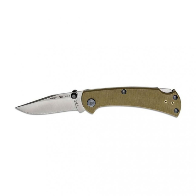 Нож Buck "112 Slim Pro TRX", оливковый 112GRS3 - изображение 1