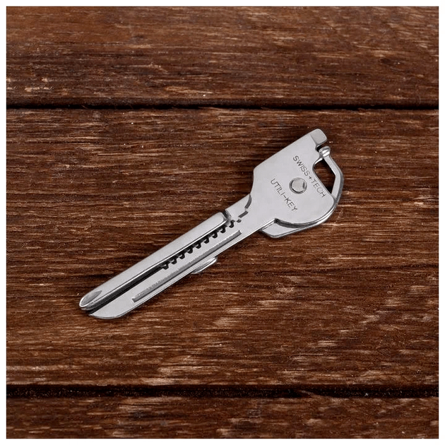 Мультитул из нержавейки, ключ-брелок 6 в 1 Utili-key Swiss (306224201) - Фото 7 Мультитул из нержавейки, ключ-брелок 6 в 1 Utili-key Swiss (306224201) - изображение 7