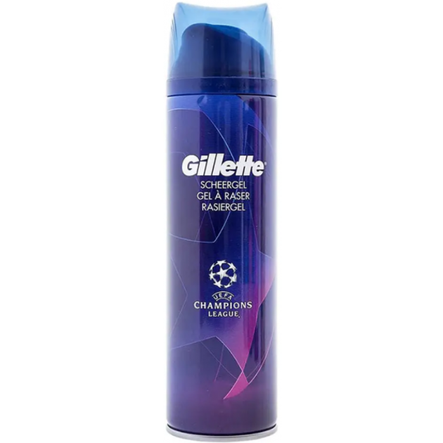 Гель для бритья Gillette Sensitive Champions League, 200 мл – низкие ...