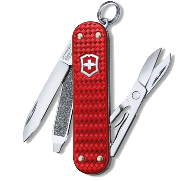 Складаний ніж Victorinox CLASSIC SD Precious Alox червоний 0.6221.401G - зображення 2