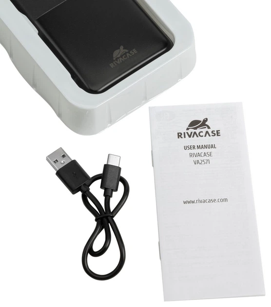 УМБ RIVACASE Rivapower VA2571 20000 mAh QC/PD 18 Вт Black (4260709010809) - зображення 11
