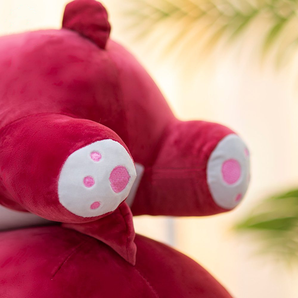 Іграшка-подушка ведмедик Lotso з пледом 3в1 - изображение 2