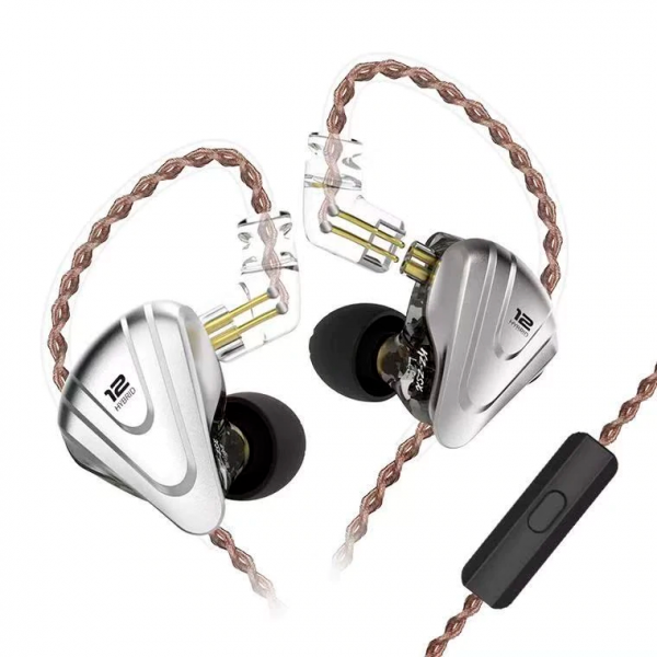 Наушники kz zsx Mic Black - Фото 1 Наушники kz zsx Mic Black - изображение 1