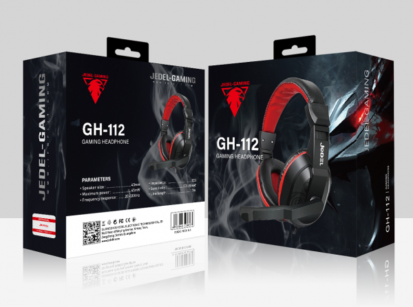 Наушники Jedel gh-112 Black-Red - изображение 4