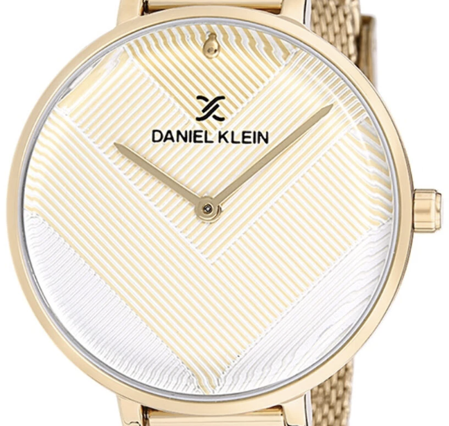 Жіночий турецький годинник DANIEL KLEIN DK12049-2 Золотистий - зображення 3