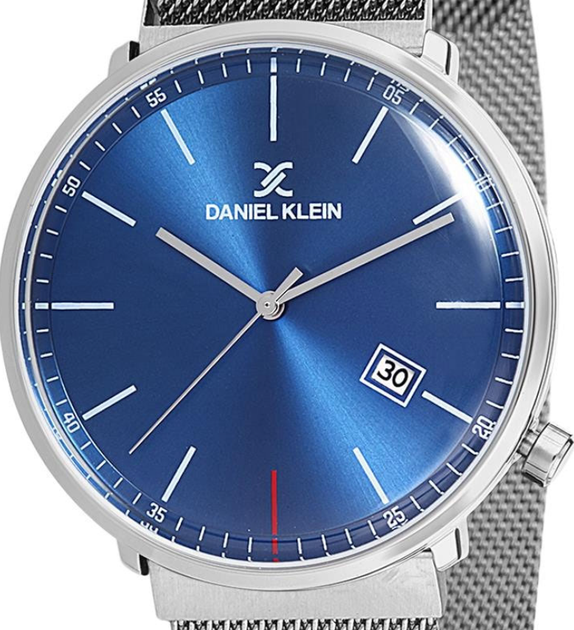 Мужские наручные часы DANIEL KLEIN DK12243-6 Синие с серебристым - изображение 2