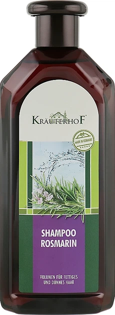 Шампунь "Розмарин" для объема тонких и жирных волос - Krauterhof 500ml (280615-75150) - Фото 1 Шампунь "Розмарин" для объема тонких и жирных волос - Krauterhof 500ml (280615-75150) - изображение 1