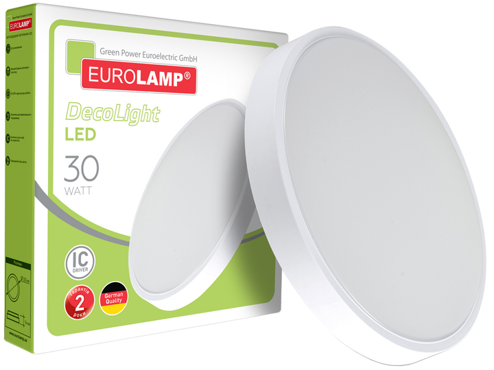 Светильник потолочный Eurolamp N15 30W 4000K (LED-ER-30W-N15) - изображение 1