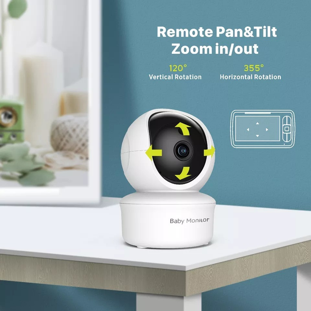 Видеоняня Baby Monitor SM-650 - изображение 3