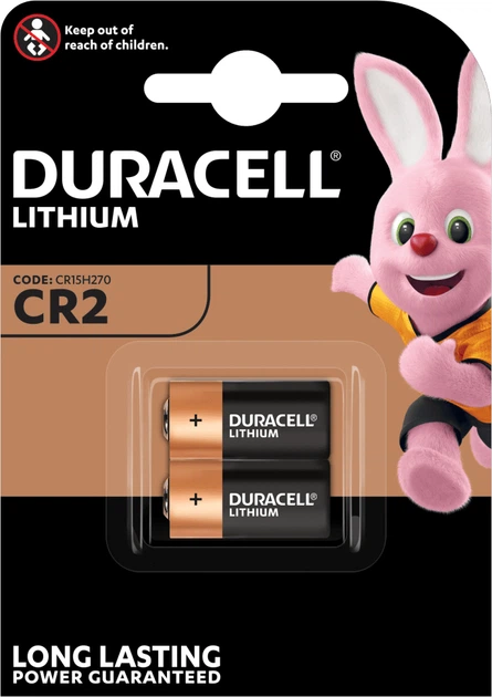 Baterie litowe Duracell Ultra High Power CR15H270 3 V CR2 2 szt. (5000394030480) - obraz 2
