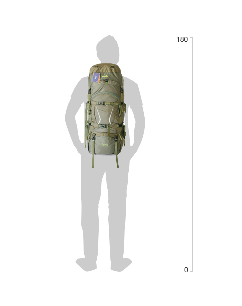 Рюкзак туристический Tramp TRP-046 Floki 60 л Green (N012399) - изображение 6