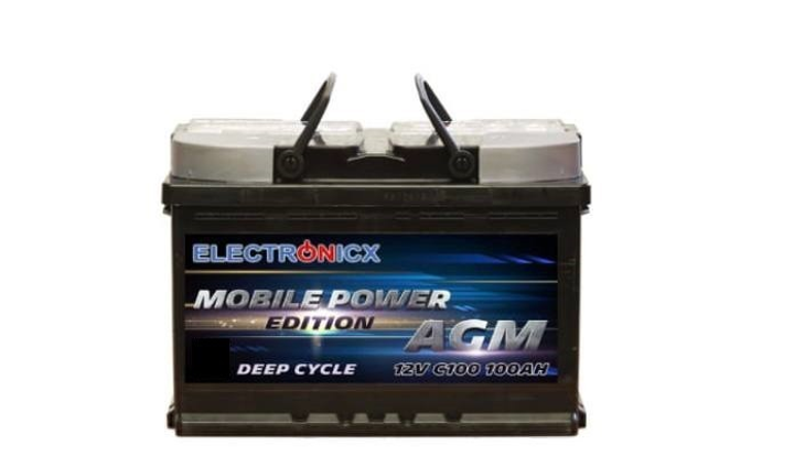 Аккумуляторная батарея 100 AH Electronicx mobile power Edition AGM 12v.АККУМУЛЯТОР - изображение 4