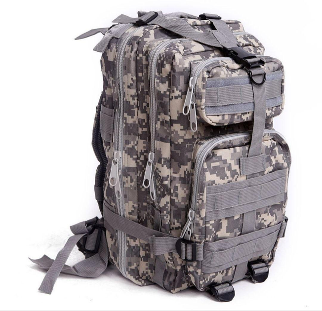 Армейский Тактический Рюкзак REEBOW 40л Городской Туристический, Пиксель (2015-2) - изображение 1
