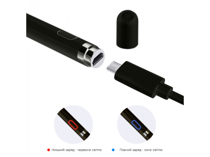 Стілус AIRON AirPen для ємнісного дисплея Black (6126755803223) - Фото 4 Стілус AIRON AirPen для ємнісного дисплея Black (6126755803223) - изображение 4