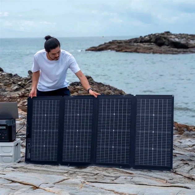 Портативная солнечная панель EcoFlow Solar Panel 220W (Solar220W) – купить  онлайн на ROZETKA
