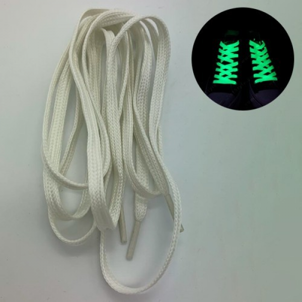 Светящиеся шнурки Shoelace 2 шт белый, 80 см (пара) - изображение 2