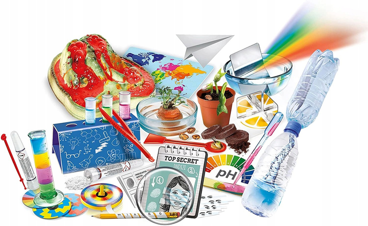 Науковий набір 110 експериментів Scientific Fun Clementoni (50720) - зображення 2