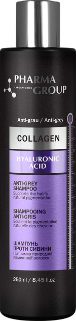 Шампунь Pharma Group Laboratories Collagen + Hyaluronic Acid Против ...