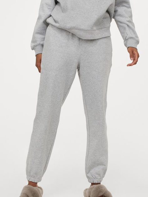 Спортивные штаны утепленные женские H&M 909924001b64 XL Серые ...