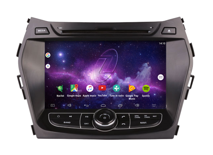 Мультимедийная система Gazer CM6008-DM для автомобиля Hyundai Santa Fe 2012-2016 - изображение 1
