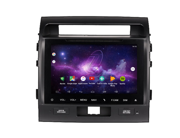 Мультимедийная система Gazer CM6510-J200 для автомобиля Toyota LC200 2007-2015 - изображение 1